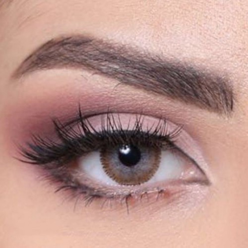 عدسات لينس مي - بني