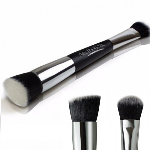 AESTHETICA DOUBLE ENDED CONTOUR BRUSH
